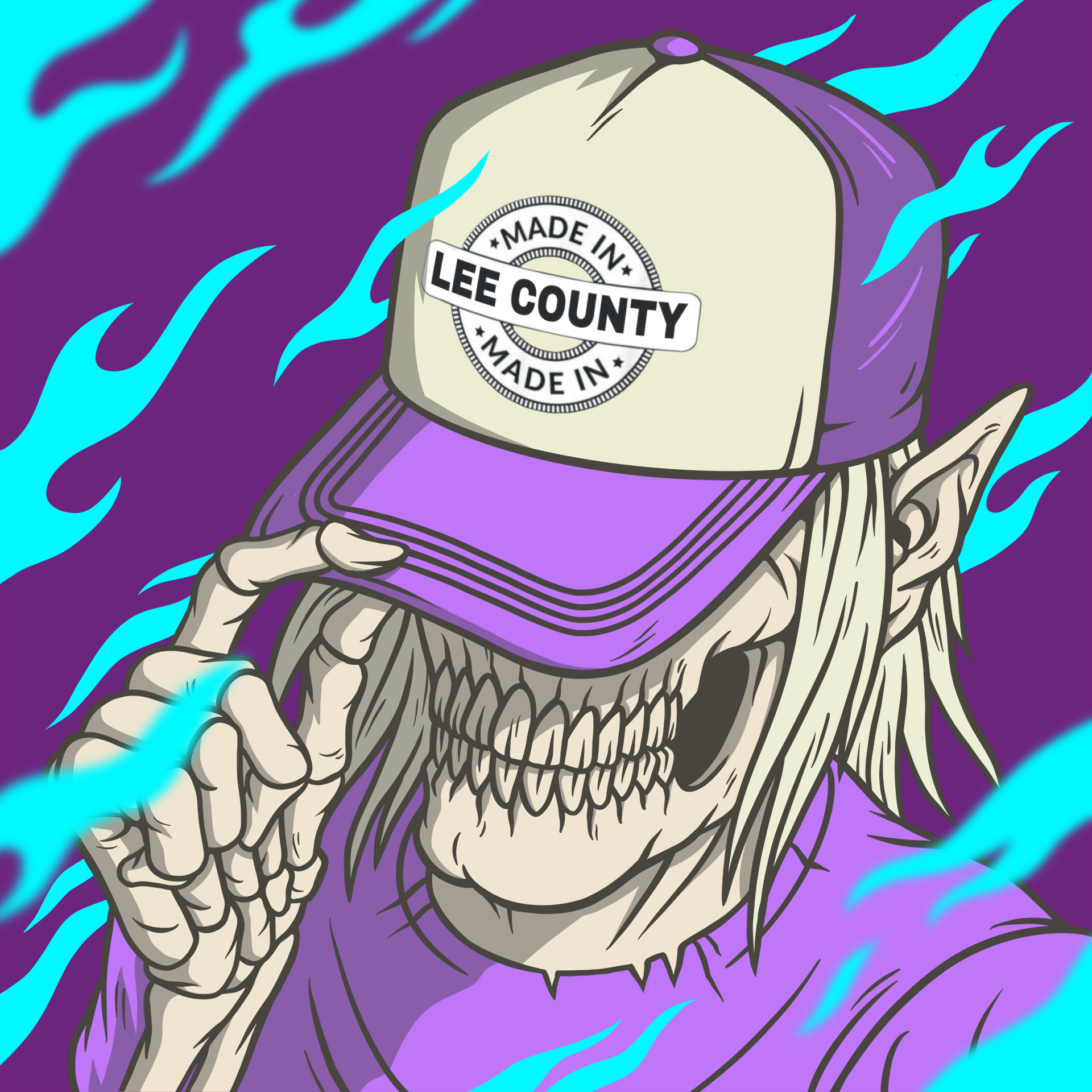 Made In Lee County Trucker styleHat