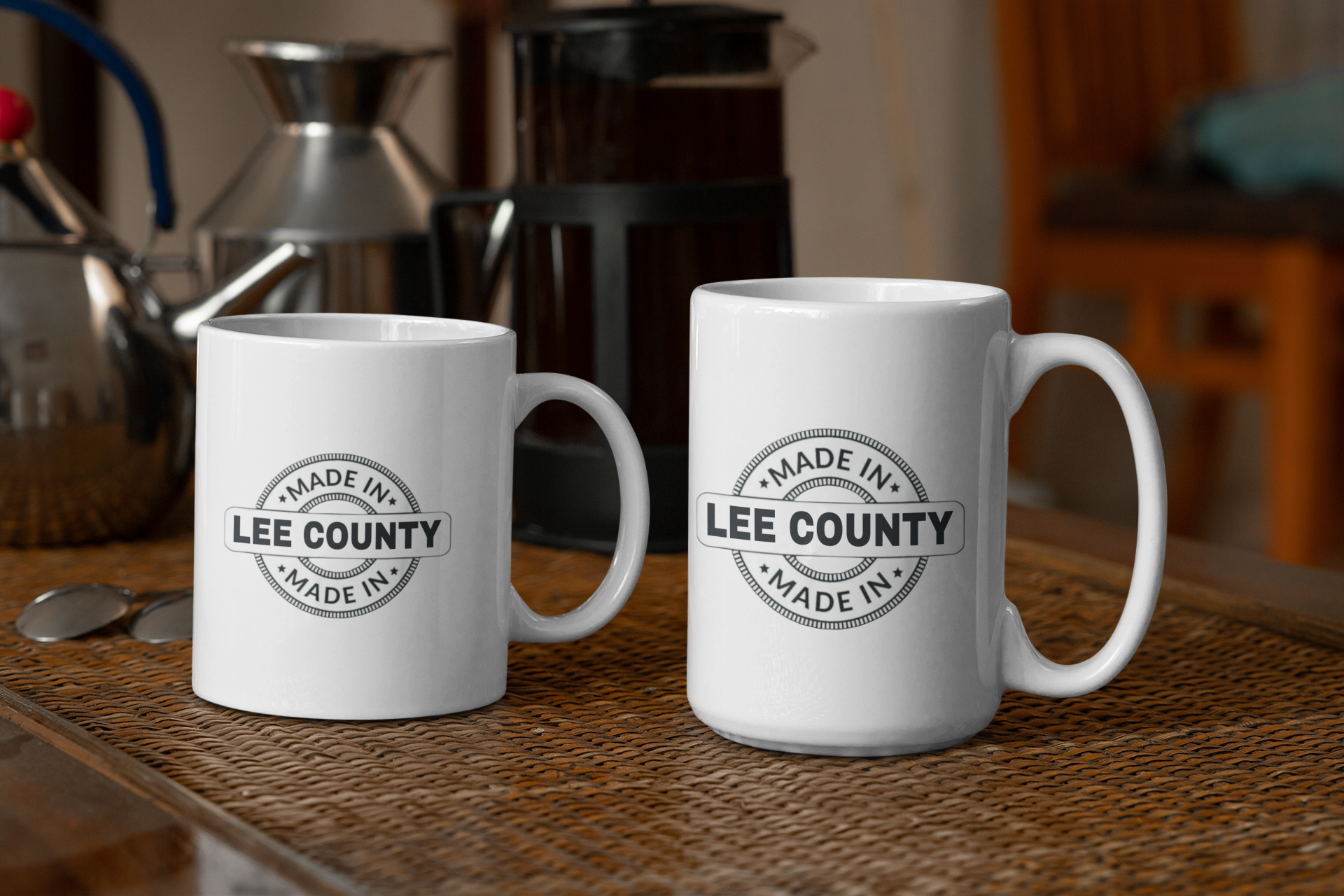 Made in Lee County Coffee Mug
