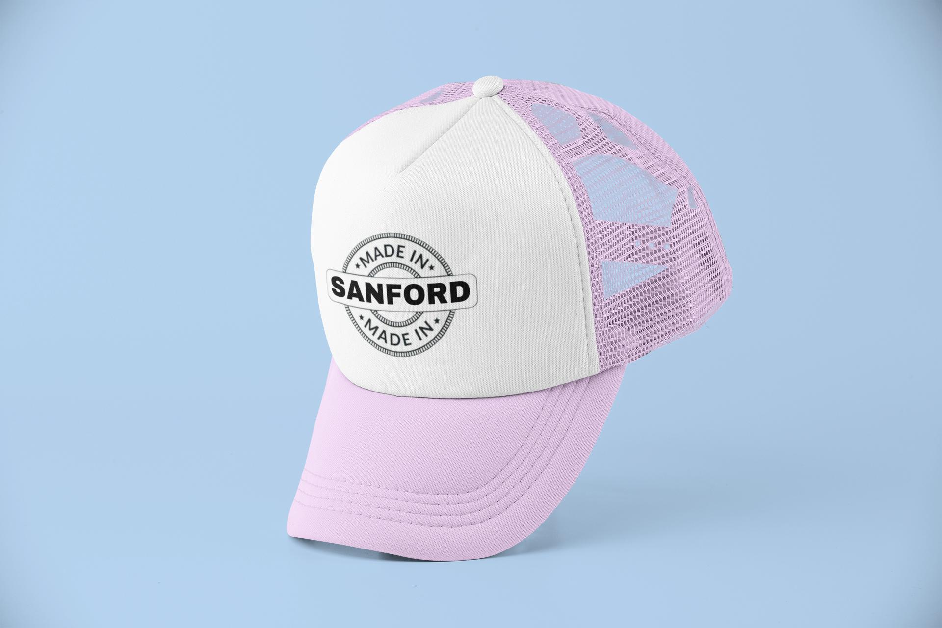 Made In SANFORD trucker style hat