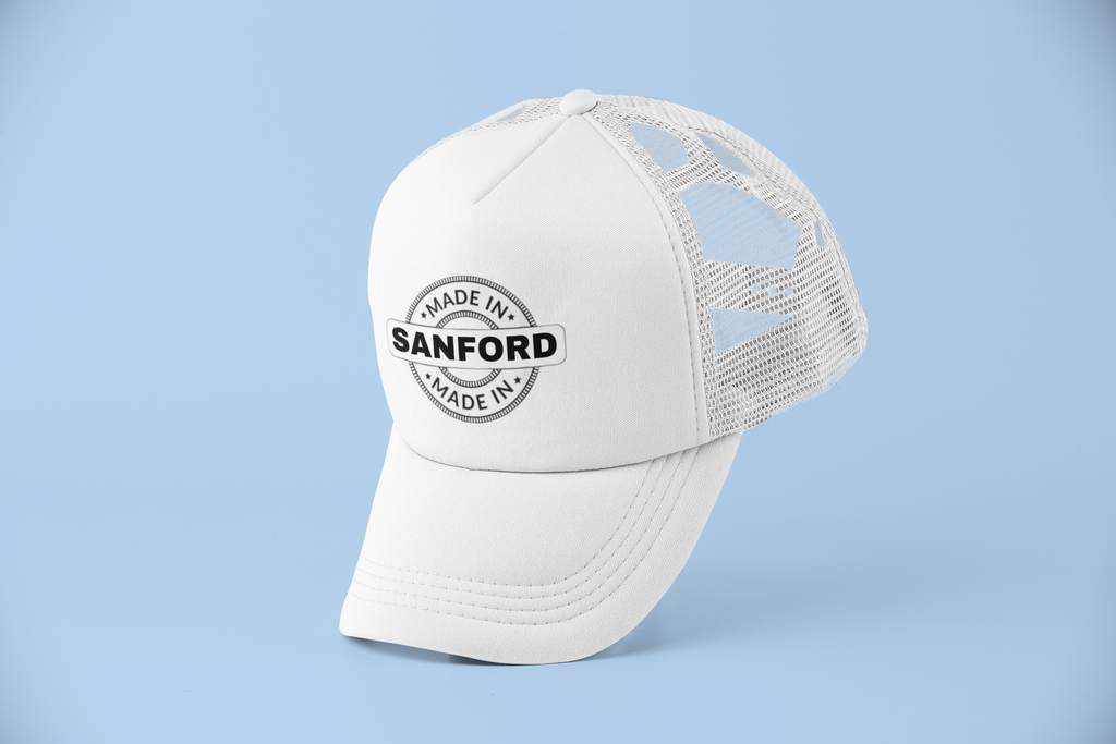 Made In SANFORD trucker style hat