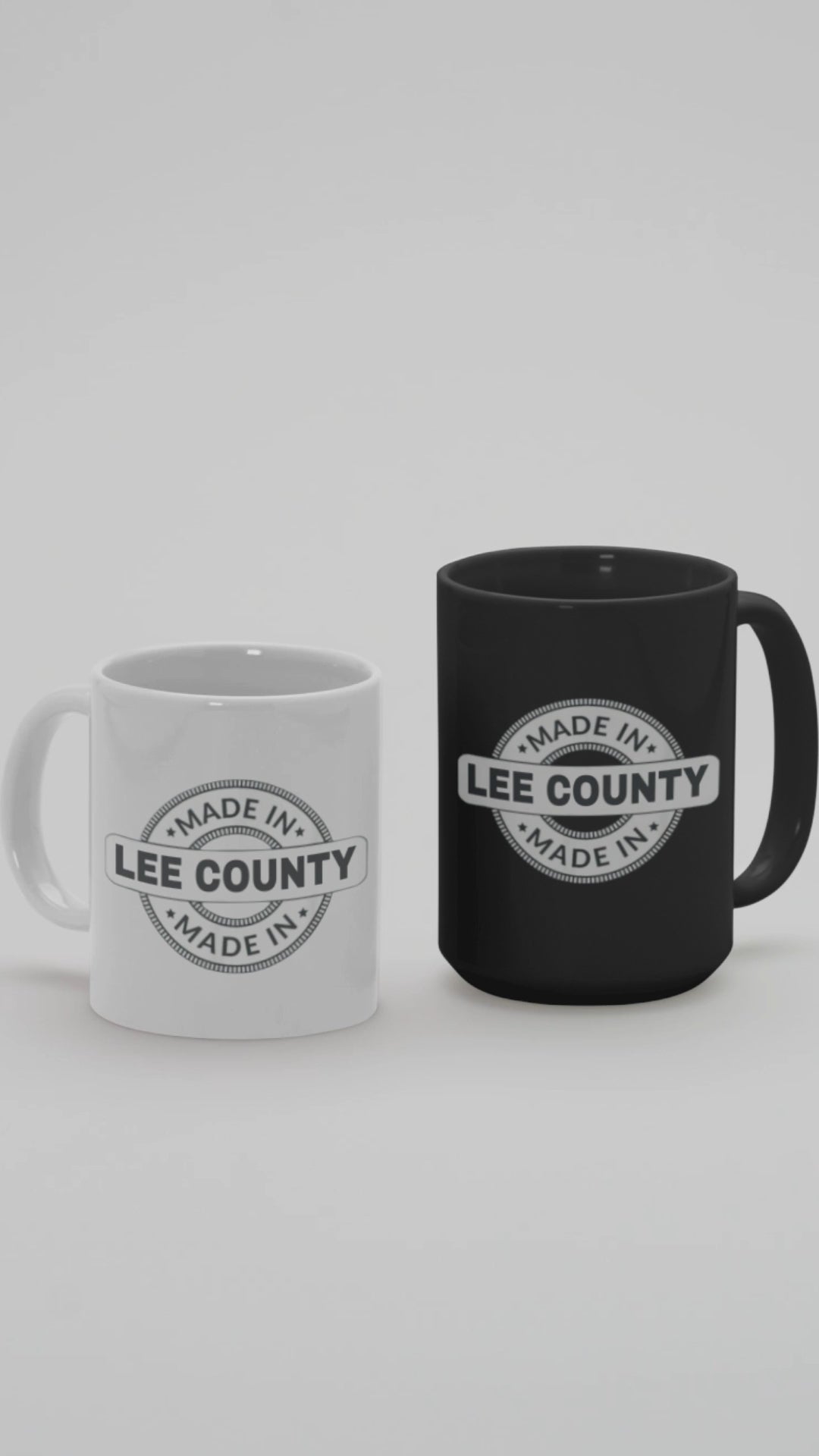 Made in Lee County Coffee Mug